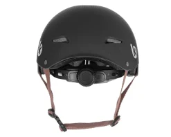 Kikkaboo Kinder-Schutzhelm 46 - 56 cm mit 9 großen Öffnungen verstellbare Gurte schwarz