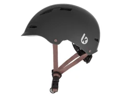 Kikkaboo Kinder-Schutzhelm 46 - 56 cm mit 9 großen Öffnungen verstellbare Gurte schwarz