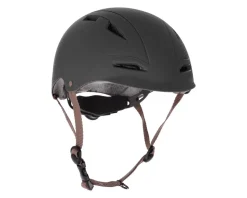 Kikkaboo Kinder-Schutzhelm 46 - 56 cm mit 9 großen Öffnungen verstellbare Gurte schwarz