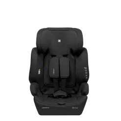 Kikkaboo Kindersitz I-Bronn i-Size (76-150cm) Isofix, Top Tether, Kissen, Gurt schwarz