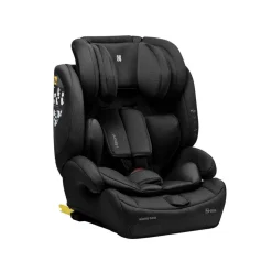 Kikkaboo Kindersitz I-Bronn i-Size (76-150cm) Isofix, Top Tether, Kissen, Gurt schwarz