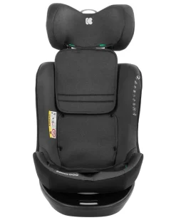 Kikka boo Kindersitz i-Safe, i-Size (40-150 cm) Isofix, Top-Tether, verstellbar dunkelgrau