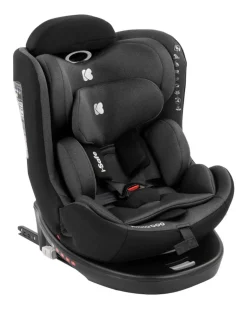 Kikka boo Kindersitz i-Safe, i-Size (40-150 cm) Isofix, Top-Tether, verstellbar dunkelgrau