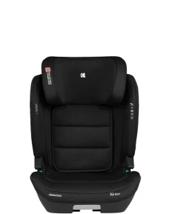 Kikkaboo Kindersitz i-Scout i-Size (100 - 150 cm) Kopfstütze verstellbar Isofix schwarz