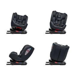 Kikkaboo Kindersitz i-Trip i-Size (40-150 cm) Gruppe 0+/1/2/3 verstellbar Isofix grau