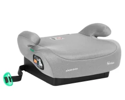 Kikkaboo Kindersitz, Sitzerhöhung i-Go i-Size (125-150 cm) Gruppe 3, Armlehne grau