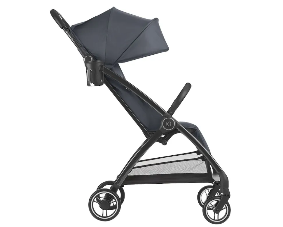 Kikkaboo Kinderwagen, Buggy Joy bis 22 kg, Rückenlehne verstellbar, faltbar dunkelgrau