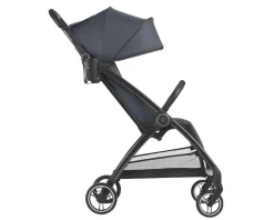 Kikkaboo Kinderwagen, Buggy Joy bis 22 kg, Rückenlehne verstellbar, faltbar dunkelgrau