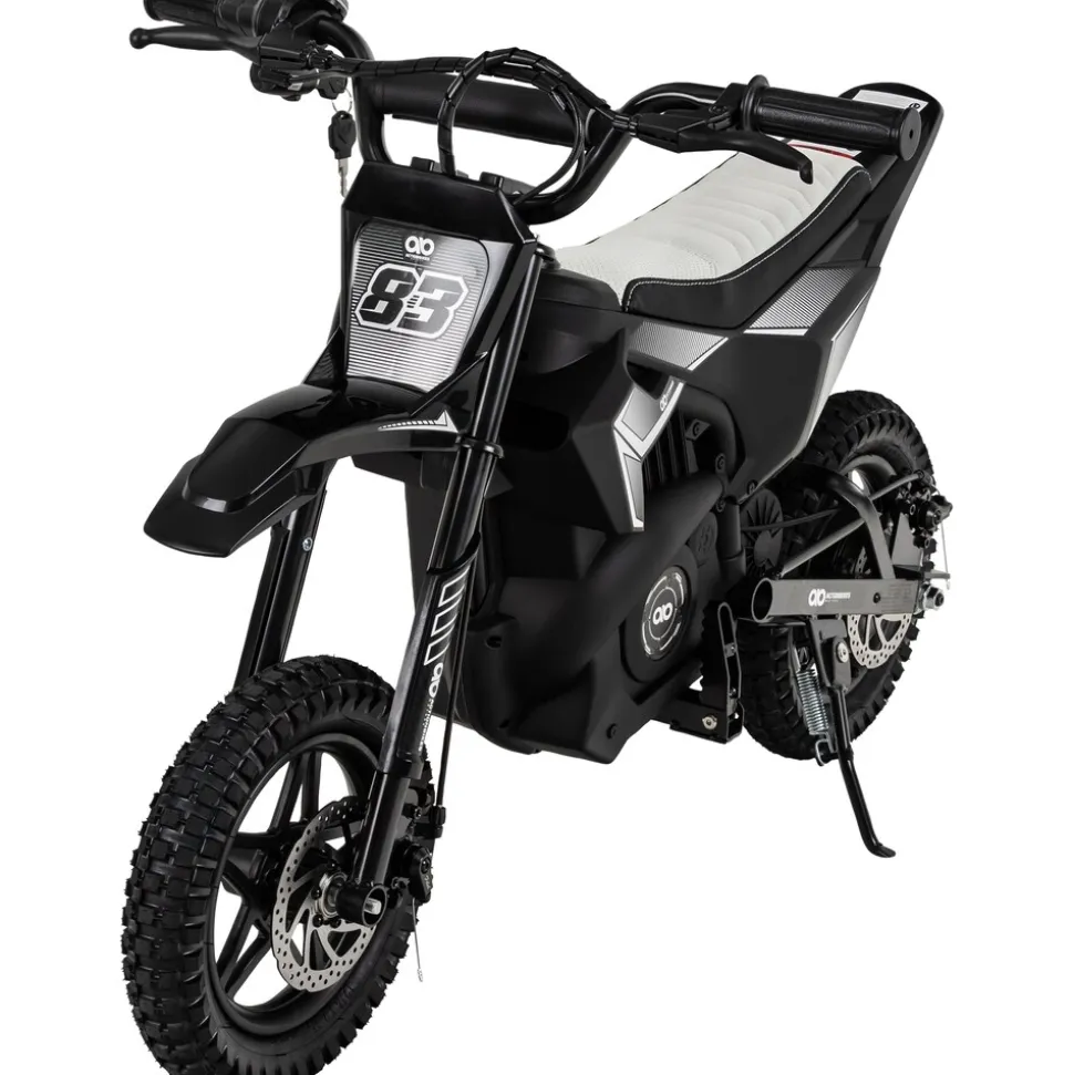 Kinder Crossbike Raider, Kinder Elektromotorrad, maximale Sicherheitsstandards, ab 8 Jahren