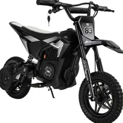 Kinder Crossbike Raider, Kinder Elektromotorrad, maximale Sicherheitsstandards, ab 8 Jahren