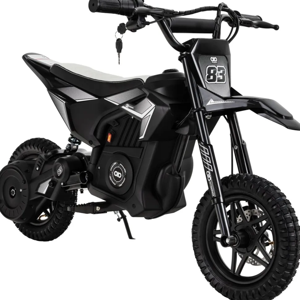 Kinder Crossbike Raider, Kinder Elektromotorrad, maximale Sicherheitsstandards, ab 8 Jahren