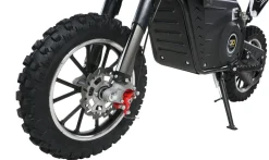 Kinder-Crossbike Viper, Elektro-Kindermotorrad, 1000 Watt, bis 24 km/h, Scheibenbremsen, ab 8 Jahren (Schwarz)