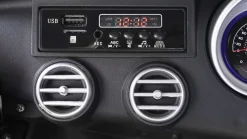 Kinder-Elektroauto Mercedes AMG GLC 63S Coupé, 4x4-Antrieb, Fernbedienung, 140 Watt, LED, EVA-Reifen (Weiß)