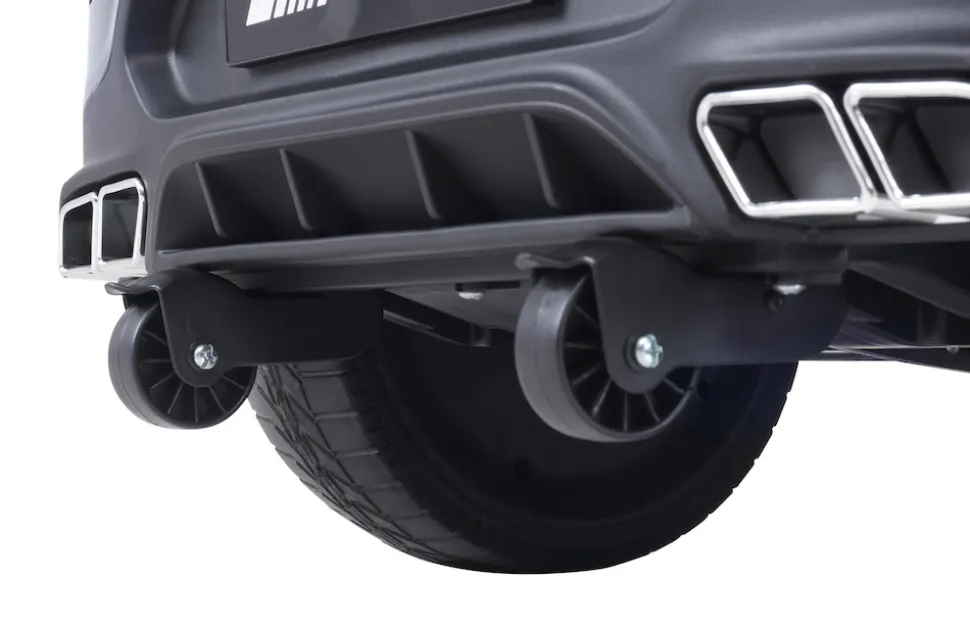 Kinder-Elektroauto Mercedes AMG GLC 63S Coupé, 4x4-Antrieb, Fernbedienung, 140 Watt, LED, EVA-Reifen (Weiß)