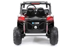 Kinder-Elektroauto UTV Buggy MX Allrad 4x4 (Schwarz Weiß)