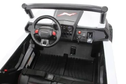 Kinder-Elektroauto UTV Buggy MX Allrad 4x4 (Schwarz Weiß)