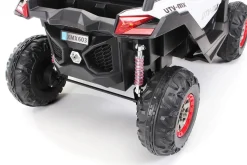 Kinder-Elektroauto UTV Buggy MX Allrad 4x4 (Schwarz Weiß)