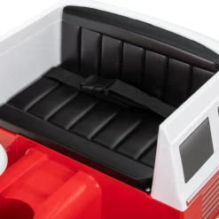Kinder-Elektroauto VW T1 Camper Bus, Bremsautomatik, 3-5 km/h, Soft-Start, LED, Fernbedienung