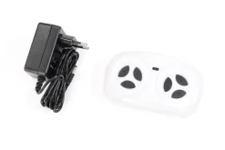 Kinder-Elektro-Feuerwehrauto LL911, 2-Sitzer, Sirene, Spritze, EVA-Reifen, 90 Watt, Fernbedienung