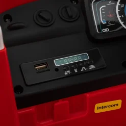 Kinder-Elektro-Feuerwehrauto LF112, Wasserspritze, Sirene, Sprechanlage, Einsatzlicht, 50W, MP3