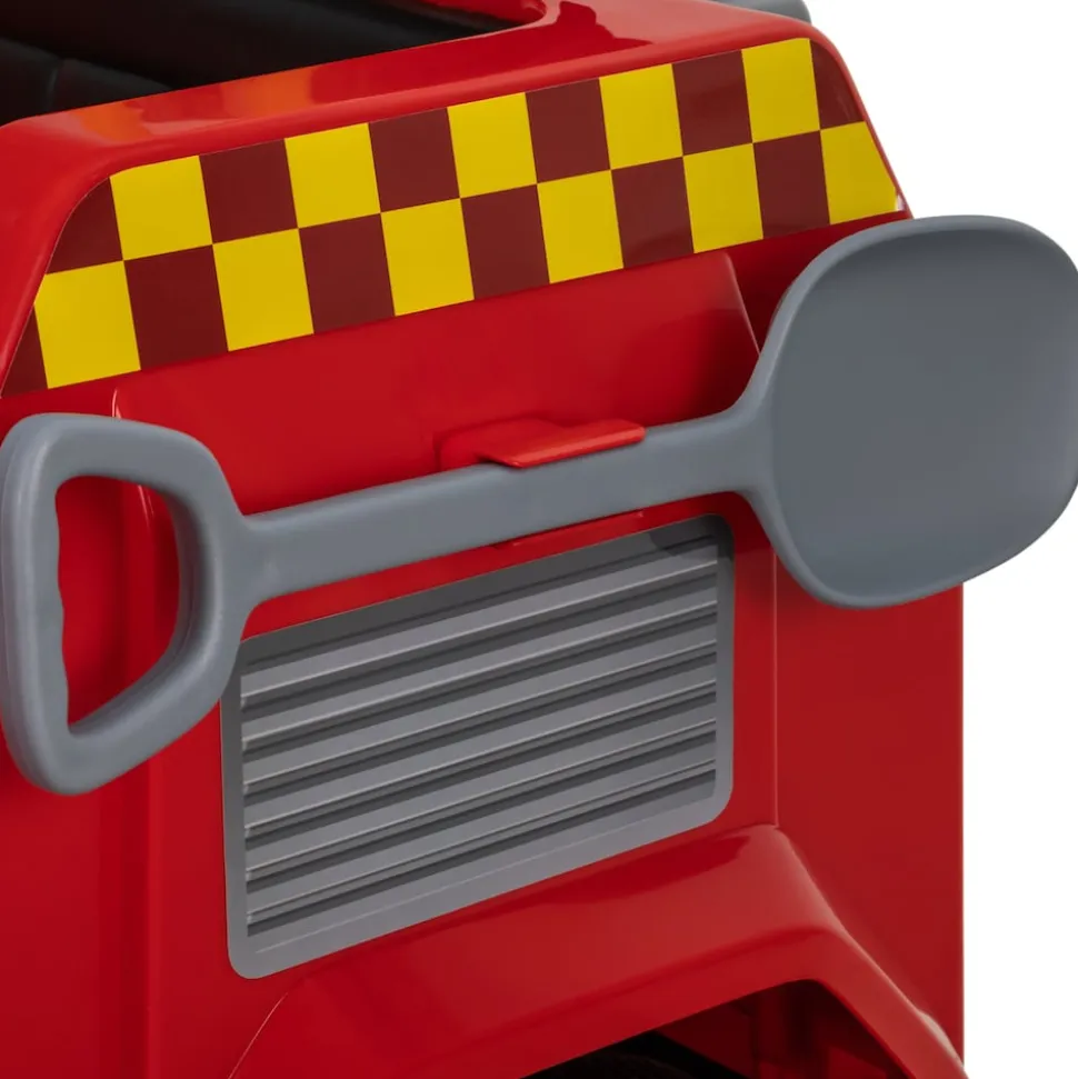 Kinder-Elektro-Feuerwehrauto LF112, Wasserspritze, Sirene, Sprechanlage, Einsatzlicht, 50W, MP3