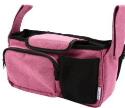Kinderwagen Organizer Buggy 2 Getränkehalter Aufbewahrung für Windeln Spielzeug