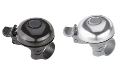 Klingel, Aluminium, schwarz