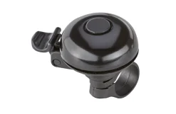 Klingel, Aluminium, schwarz