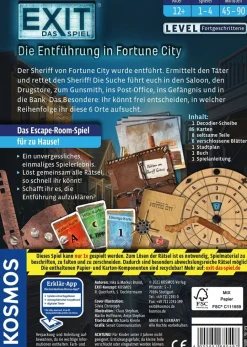 Kosmos EXIT® Die Entführung in Fortune City (F)