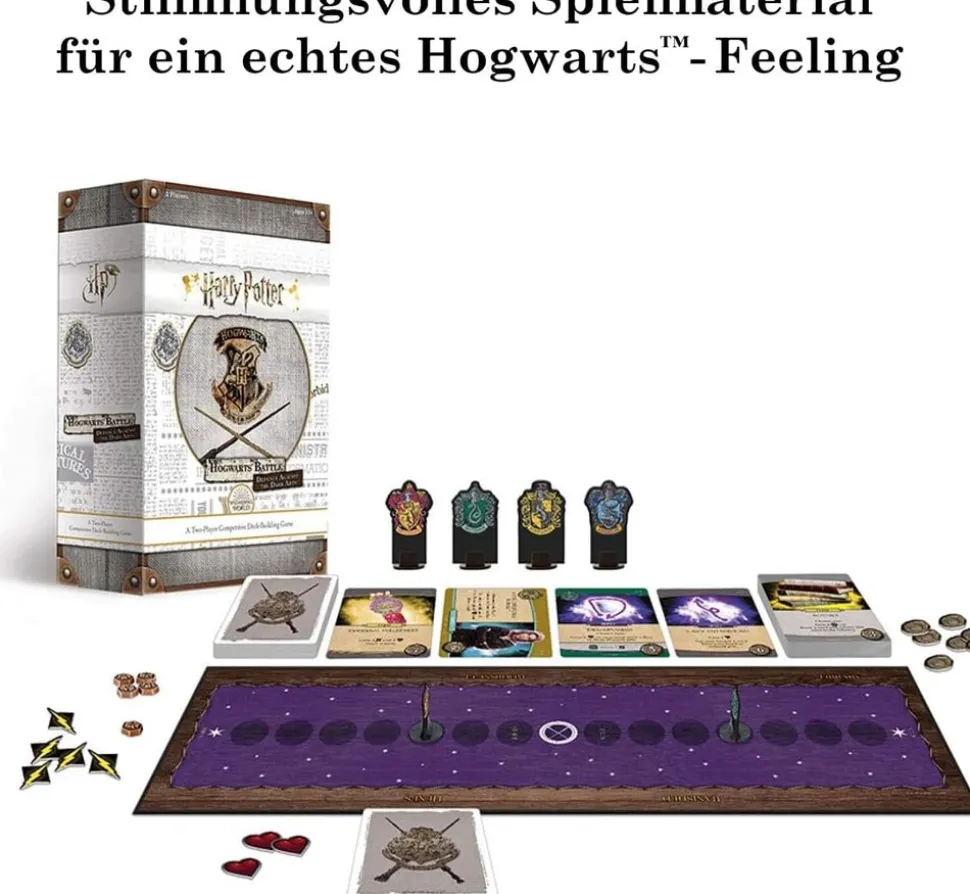 Kosmos Harry Potter Kampf um Hogwarts Deckbuilding Spiel Verteidigung gegen dunkle Künste 2 Spieler