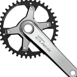 Kurbelgarnitur CUES FC-U6030-1 "Polished Silver Edition", 10/11-fach, 42T, 170 mm