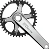 Kurbelgarnitur CUES FC-U6030-1 "Polished Silver Edition", 10/11-fach, 42T, 172,5 mm