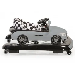 Lauflernhilfe Cabrio 2 in1 Auto-Design höhenverstellbar Armaturenbrett mit Licht grau/schwarz