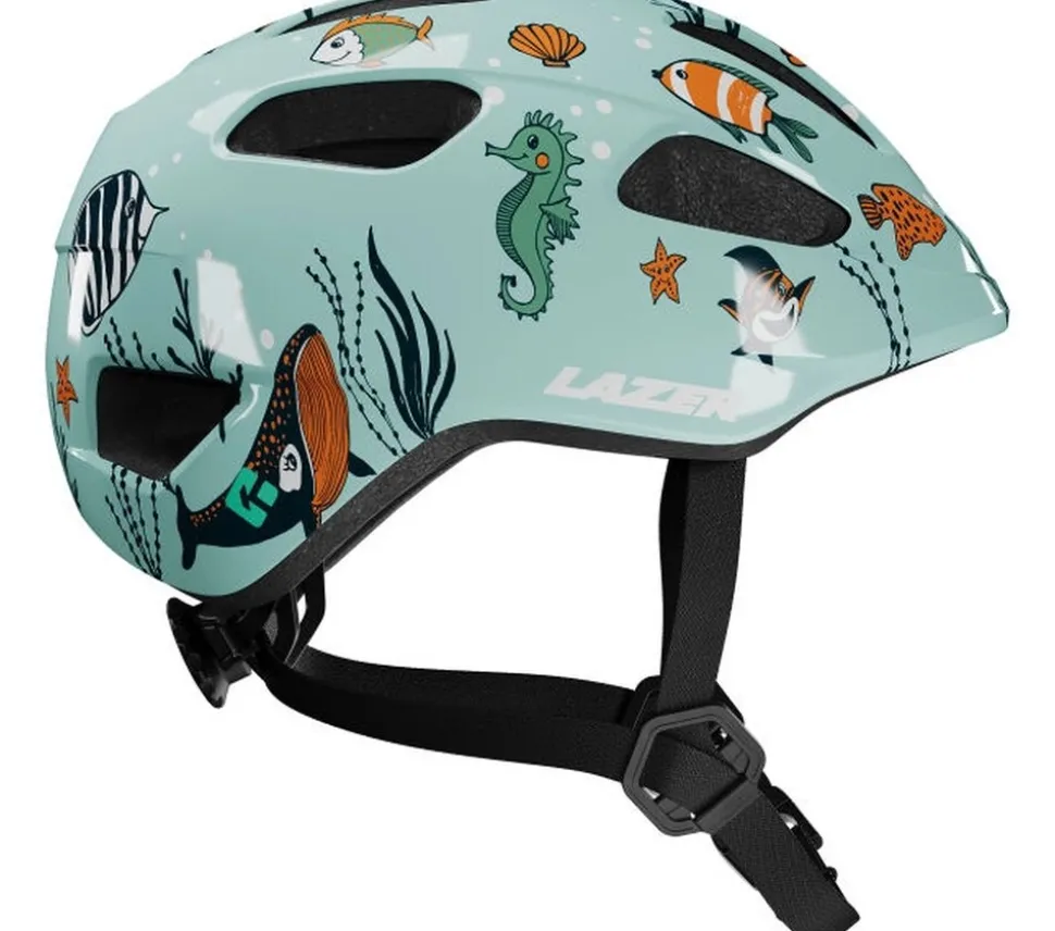 LAZER Kinder-Fahrradhelm Pnut 2.0 KinetiCore, Sealife