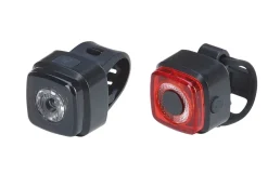 LED Akku-Beleuchtungsset 30/10 LUX, mit OSRAM LED, mit Li-Ionen Akku, aufladbar per USB-C