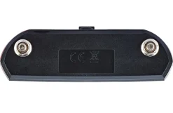 LED-Batterierücklicht, mit Z-Reflektor, feste Montage am Gepäckträger, inkl. Batterien