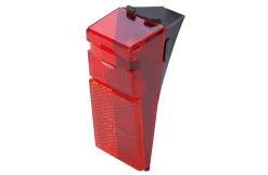 LED-Rücklicht, für Naben- und Seitendynamo, für 2-adrigen Anschluss, Montageweite: 50 - 80 mm