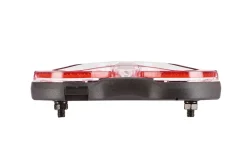 LED-Rücklicht, für Naben- und Seitendynamo, für 2-adrigen Anschluss, Montageweite: 50 - 80 mm
