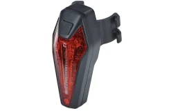 LED USB-Akkurücklicht, mit Li-Ion Akku, aufladbar per Micro-USB, 220° Sichtbarkeit