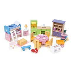 Le Toy Van Puppenhaus Zubehör Starter Möbel Set