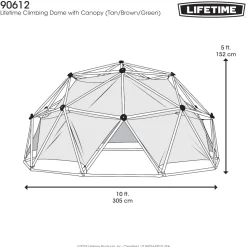 Lifetime Kletter- und Spielkugel Geodome versch. Ausführungen