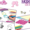 Lisciani 12677 - Barbie - Fashion Trend Look Book Kreativset Malbuch Kreativbuch für Mädchen