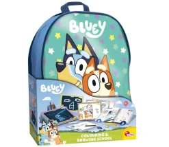 Lisciani 104604 - Bluey Mal und Zeichenschule mit Rucksack Malbuch malen zeichnen Kinder