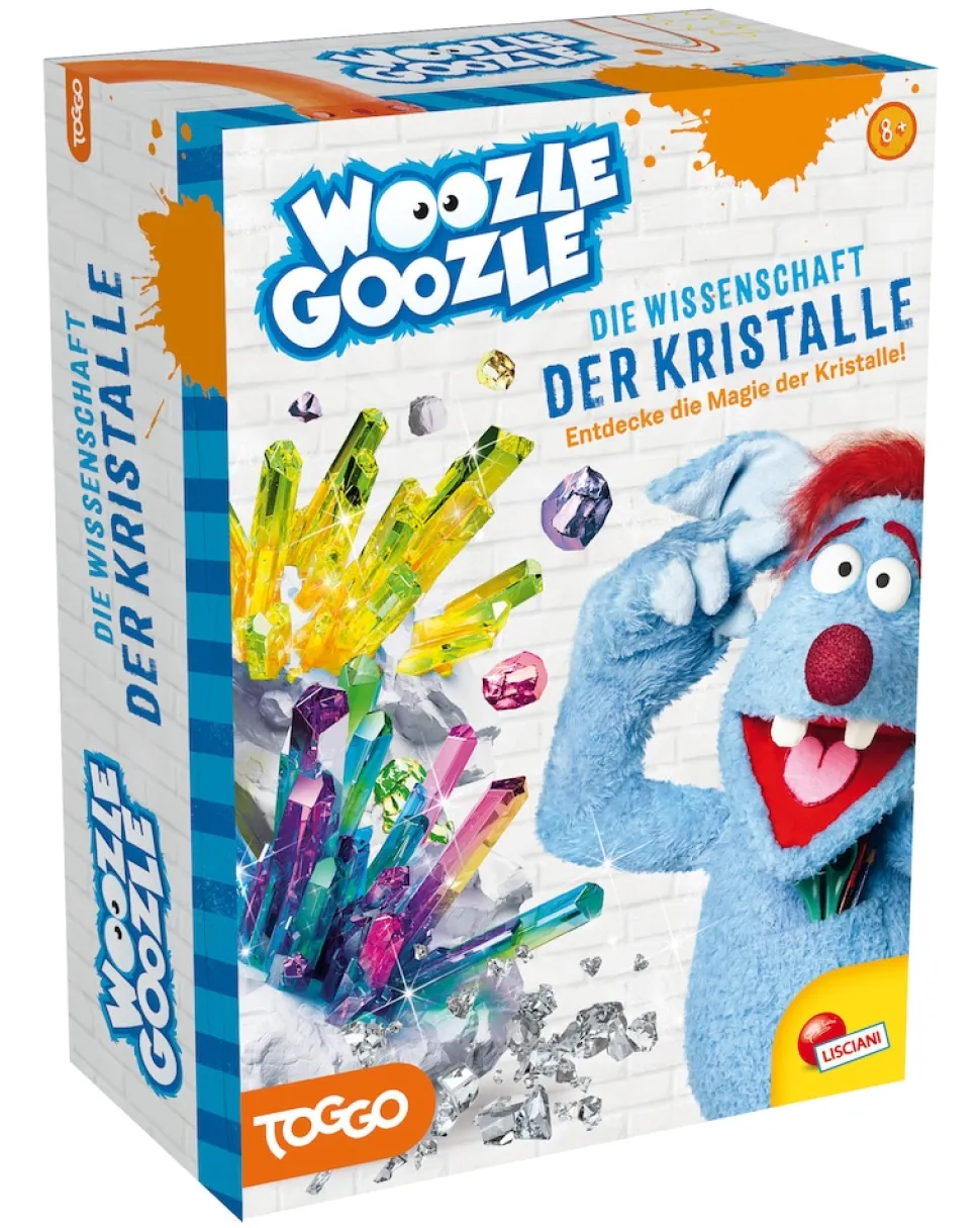 Lisciani DE100217WG - Woozle Goozle Die Wissenschaft der Kristalle Experimentierkasten forschen