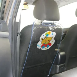 Lorelli Autositz-Schutz, Rückenlehnen Schutz fürs Auto, aus PVC, abwaschbar transparent