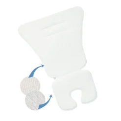 Lorelli Baby Universal Kindereinlage Duo Komfort, Sitzauflage, wasserabweisend weiß