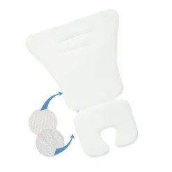 Lorelli Baby Universal Kindereinlage Duo Komfort, Sitzauflage, wasserabweisend weiß
