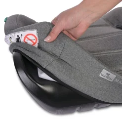 Lorelli Kinder Sitzerhöhung i-Size Magellan (125-150cm) Bezug waschbar, Booster grün