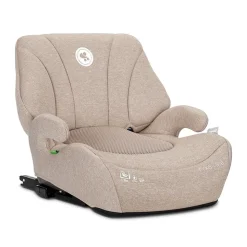 Lorelli Kindersitzerhöhung Pyxis Isofix 125-150 cm Rückenlehne abnehmbar EPS beige