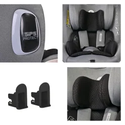 Lorelli Kindersitz Phoenix i-Size Isofix Gruppe 0+/1/2/3 (40-150cm) Top Tether beige